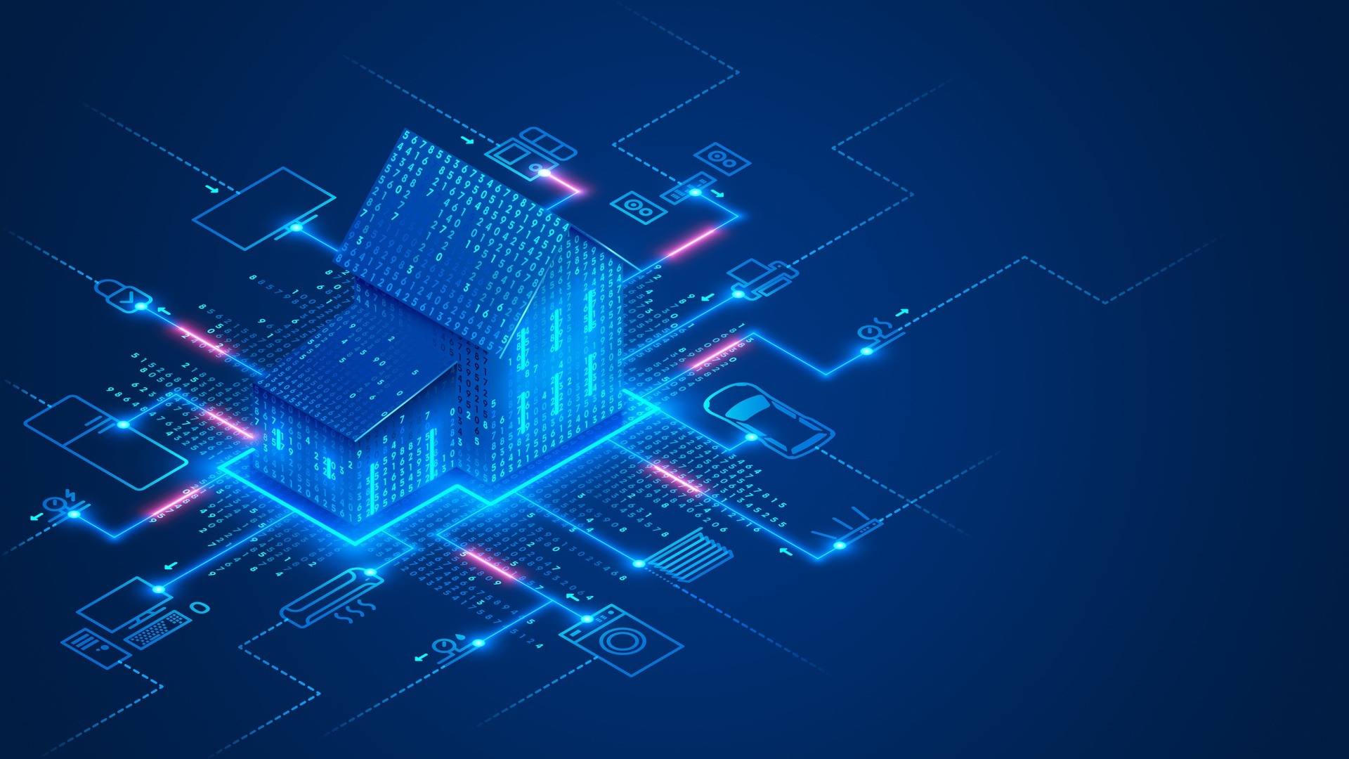 Fußbodenheizung fräsen als Teil digitaler Hauslösung