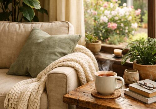 Farben und Materialien, die dein Zuhause gemütlich machen