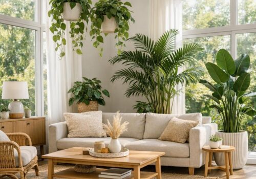 Hängepflanzen, Palmen & Co.: Stilvolle grüne Highlights für jedes Zimmer