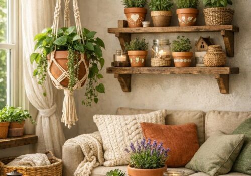 DIY-Deko für Wohnzimmer, Küche und Flur